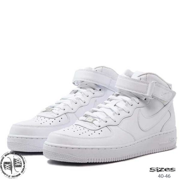 אייר פורס1 MID לבן. דגם: 3324 מידות: 40-46