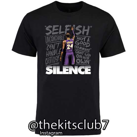טי שירט קובי בריאנט SILENCE 6101