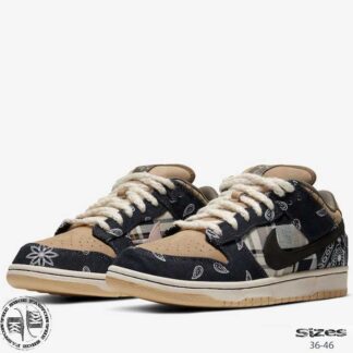 נייקי SB DUNK LOW TRAVIS SCOTT. מידות 36-46. משלוח חינם