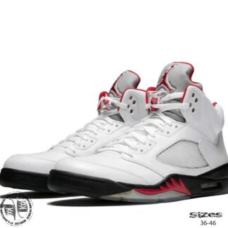אייר ג'ורדן 5 FIRE RED. מידות 36-46. משלוח חינם