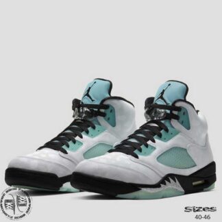 אייר ג'ורדן 5 ISLAND GREEN. מידות 40-46. משלוח חינם