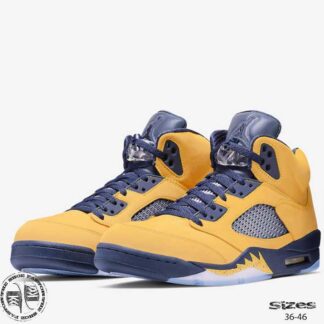 אייר ג'ורדן 5 MICHIGAN. מידות 36-46. משלוח חינם