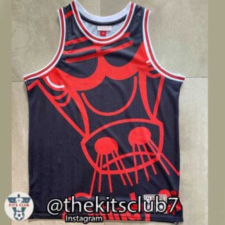 גופיית מיטשל אנד נס BIG FACE שיקגו בולס. משלוח חינם