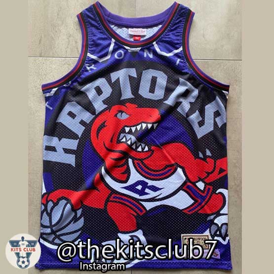 גופיית מיטשל אנד נס BIG FACE ראפטורס. משלוח חינם