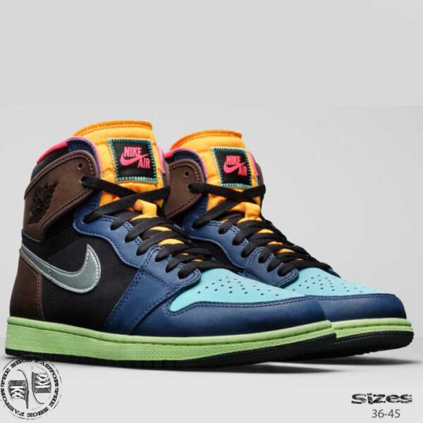 אייר ג'ורדן 1 HIGH OG BIO HACK. מידות 36-46. משלוח חינם