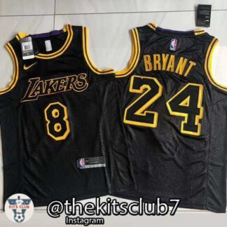 גופיית לייקרס שחורה קובי בריאנט 8/24. מהדורה מיוחדת. משלוח חינם
