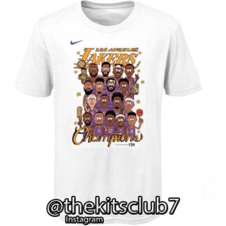טי שירט לייקרס CHAMPIONS 2020. דגם 6160.  משלוח חינם