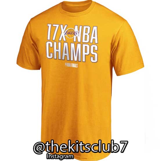 טי שירט לייקרס CHAMPIONS 2020. דגם 6169. משלוח חינם