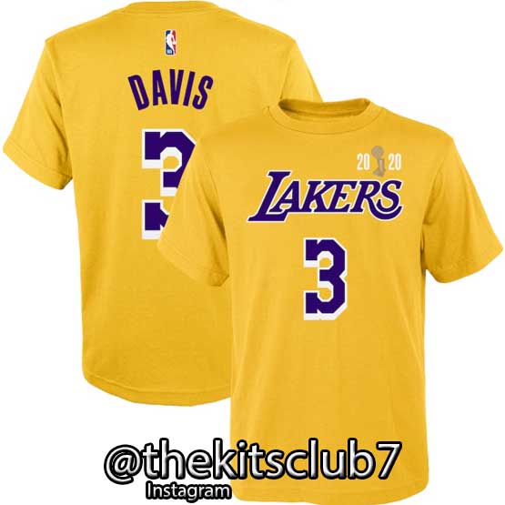 טי שירט לייקרס CHAMPIONS 2020. דגם 6167. משלוח חינם