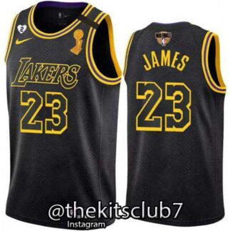 גופיית אליפות לייקרס שחורה JAMES. מהדורה מיוחדת. משלוח חינם