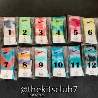 מחיר מיוחד!! 3 זוגות גרבי NIKE LAB TIE DYE מקוריות. צבעים לבחירתכם. מתאים למידות 36-42. משלוח חינם.