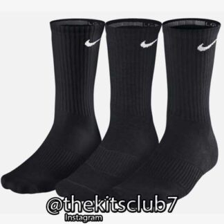 מחיר מיוחד!! מארז 3 זוגות גרבי ספורט NIKE PERFORMANCE CUSHIONED מקוריות. שחור. מידות 41-46. משלוח חינם.