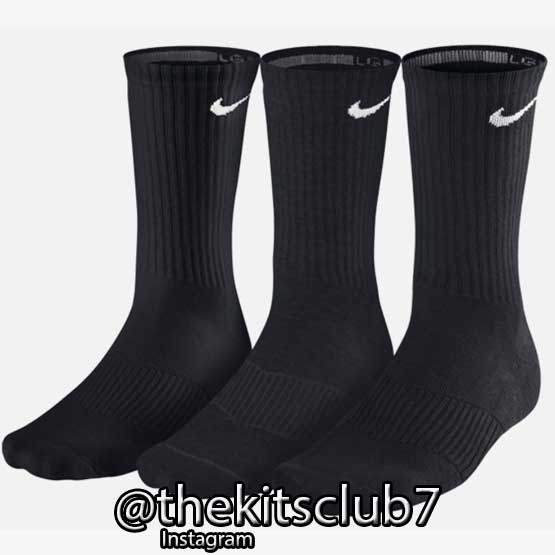 מחיר מיוחד!! מארז 3 זוגות גרבי ספורט NIKE PERFORMANCE CUSHIONED מקוריות. שחור. מידות 41-46. משלוח חינם.