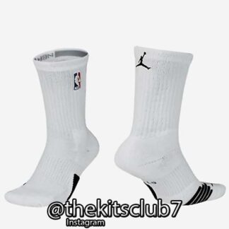 מחיר מיוחד!! 4 זוגות גרבי NBA ELITE QUICK JORDAN מקוריות. מידות 41-46. שחור\לבן. משלוח חינם.