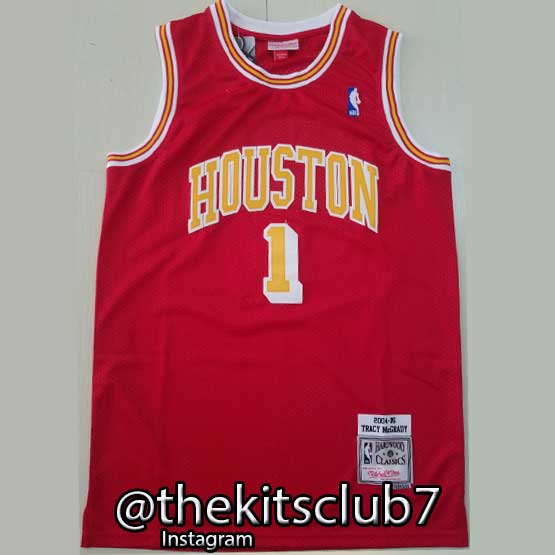 גופיית נוסטלגיה מיטשל אנד נס יוסטון טרייסי מקגריידי 2004/5. משלוח חינם