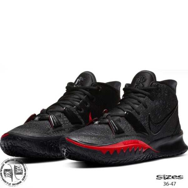 נעלי כדורסל קיירי 7 BLACK UNIVERSITY RED. מידות: 36-46. משלוח חינם