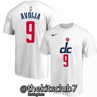 טי שירט WIZARDS AVDIJA לבן 03.  משלוח חינם