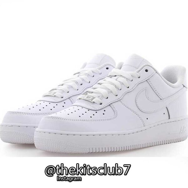 נייקי אייר פורס Nike AIR FORCE 1 TRIPLE WHITE. מידות 36-46. משלוח חינם