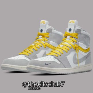 נעלי אייר ג'ורדן 1 HIGH OG SWITCH LIGHT SMOKE GREY. מידות: 36-46 משלוח חינם