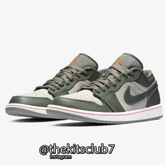 אייר ג'ורדן 1 LOW MILITARY GREEN. מידות: 36-46 משלוח חינם