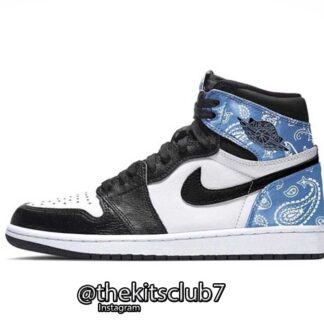 אייר ג'ורדן 1 HIGH PAISLEY BLUE. מידות: 36-45. משלוח חינם