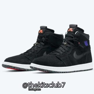אייר ג'ורדן 1 CMFT BLACK COURT PURPLE. מידות: 36-46 משלוח חינם
