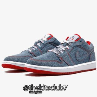 אייר ג'ורדן 1 LOW CA DENIM. מידות 36-47. משלוח חינם