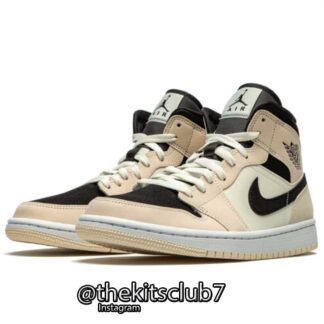 אייר ג'ורדן 1  MID BARELY ORANGE. מידות 36-46. משלוח חינם