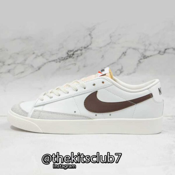 BLAZER-LOW-WHITE-BROWN BLAZER-LOW-WHITE-BROWN