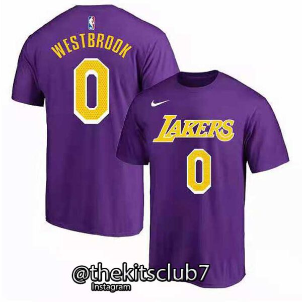 טי שירט אן.בי.איי LAKERS WESTBROOK 02. משלוח חינם