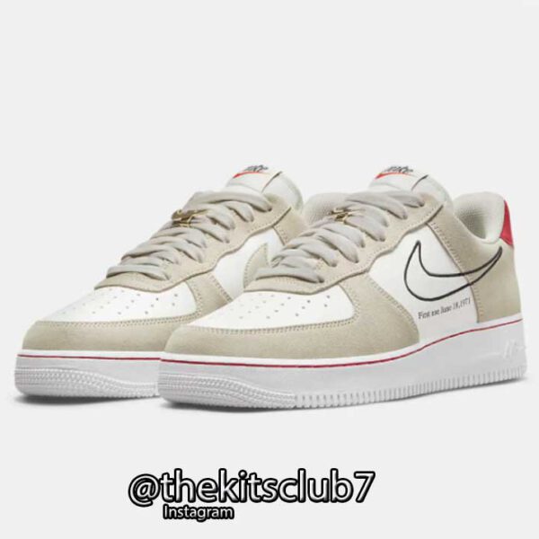 נייקי אייר פורס 1 FIRST USE - LIGHT STONE. מידות 36-45. משלוח חינם