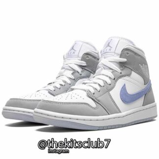 אייר ג'ורדן 1 MID WOLF GREY. מידות 36-46. משלוח חינם