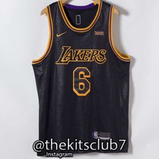 גופיית כדורסל לייקרס, גירסת השקה LAKERS BLACK JAMES. משלוח חינם