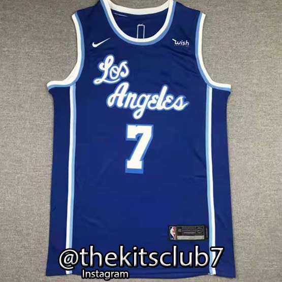 גופיית כדורסל לייקרס, גירסת השקה LAKERS BLUE ANTHONY. משלוח חינם