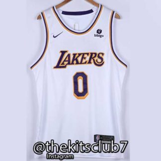 גופיית כדורסל LAKERS WESTBROOK 2022 לבן. משלוח חינם