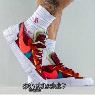 נייקי בלייזר סקאי  BLAZER SACAI KAWS RED. מידות 36-45. משלוח חינם