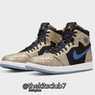 אייר ג'ורדן 1 ZOOM CMFT GOLD LASER. מידות 36-46. משלוח חינם