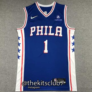 גופיית כדורסל PHILA BLUE HARDEN 21/22. משלוח חינם