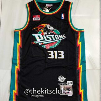 גופיית כדורסל מהדורה מיוחדת MITCHELL&NESS PISTONS SLIM SHADY. משלוח חינם