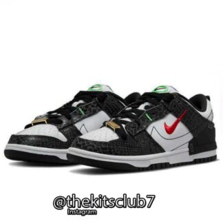 נייקי SB DUNK DISRUPT 2 BLACK SNAKESKIN. מידות 36-45