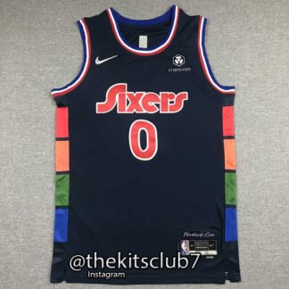 גופיית כדורסל SIXERS CITY EDITION MAXEY 21/22. משלוח חינם