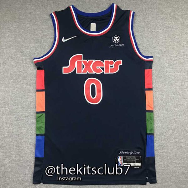 גופיית כדורסל SIXERS CITY EDITION MAXEY 21/22. משלוח חינם