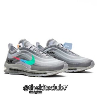 נעלי נייקי AIR MAX 97 OFF WHITE MENTA. מידות 36-45. משלוח חינם