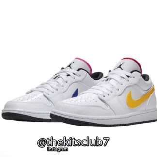 אייר ג'ורדן 1 LOW MULTICOLOR 2022. מידות 36-46. משלוח חינם