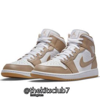 אייר ג'ורדן 1 AJ1 MID TAN GUM. מידות 36-46. משלוח חינם