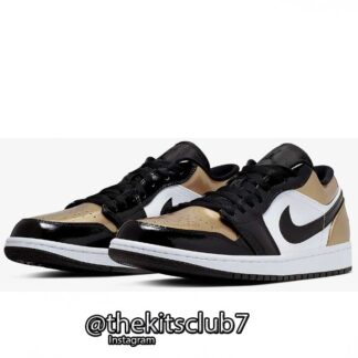 אייר ג'ורדן 1 AJ1 LOW GOLD TOE. מידות 36-46. משלוח חינם