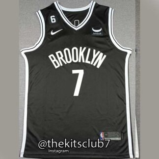 גופיית כדורסל אן.בי.איי 2023 ברוקלין שחור DURANT . משלוח חינם
