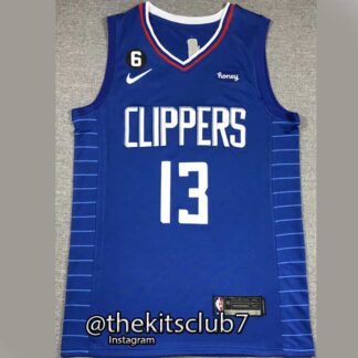 גופיית כדורסל אן.בי.איי 2023 קליפרס כחול GEORGE. משלוח חינם