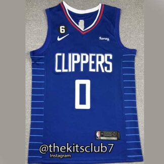 גופיית כדורסל אן.בי.איי 2023 קליפרס כחול WESTBROOK. משלוח חינם