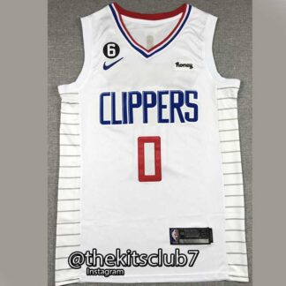 גופיית כדורסל אן.בי.איי 2023 קליפרס לבן  WESTBROOK. משלוח חינם